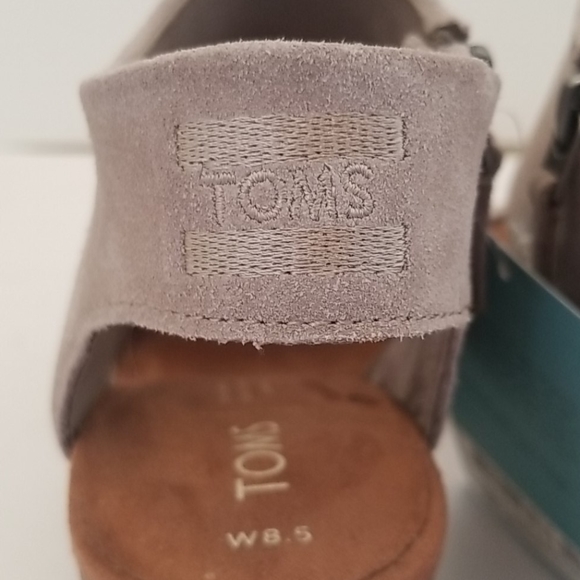 NEW Toms Women's Majorca Cutout Sandals Size 8 - Picture 9 of 14